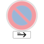 panneau-m8dbis-type-m-panonceaux-indications-section-de-stationnement-droite-distance-alinea