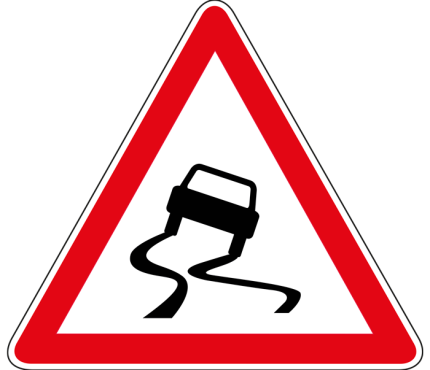 panneau-a4-type-a-danger-chaussee-glissante-alinea-boutique