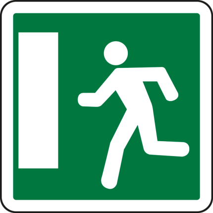 panneau-ce30b-type-ce-indications-des-services-issue-de-secours-vers-la-gauche-alinea-