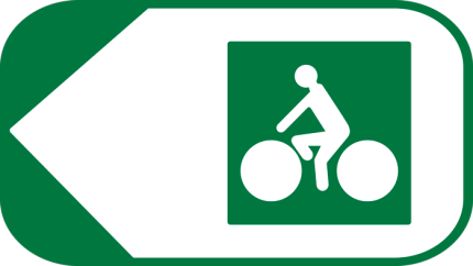 panneau-dv21c-exemple2-type-dv-itineraires-cyclables-indication-de-direction-gauche-alinea-boutique